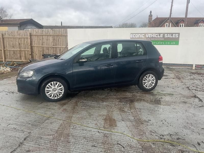 Used VW Golf VI S 2010 Blue Hatchback