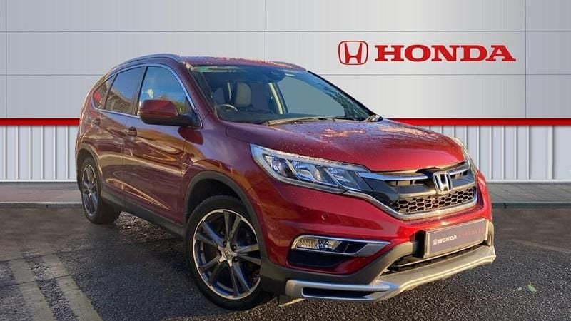 Red Used 2018 Honda CR-V SE Plus SUV | £11,707 (Fair price) - Image 1/3