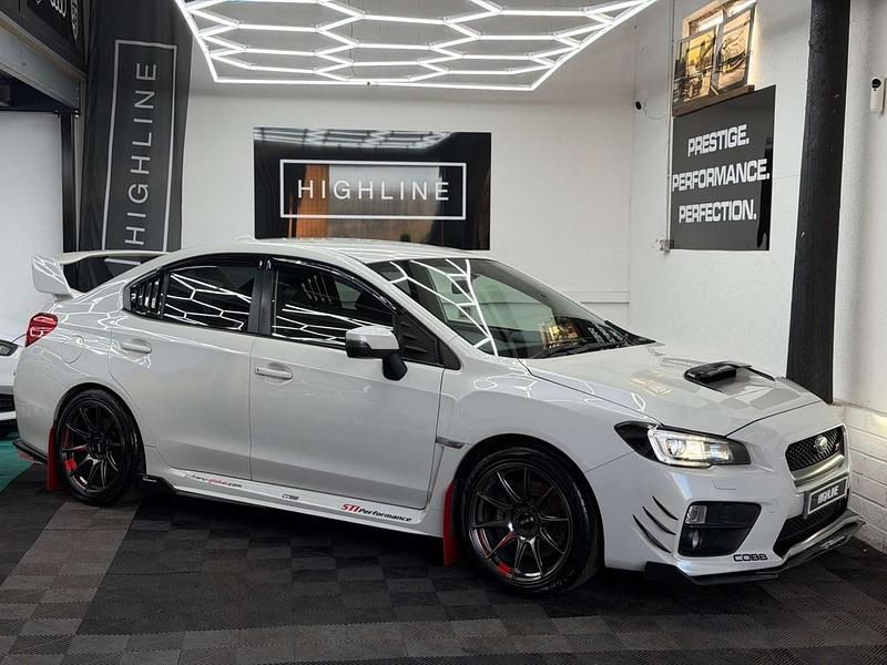 Used Subaru WRX STI 2015 White Sedan