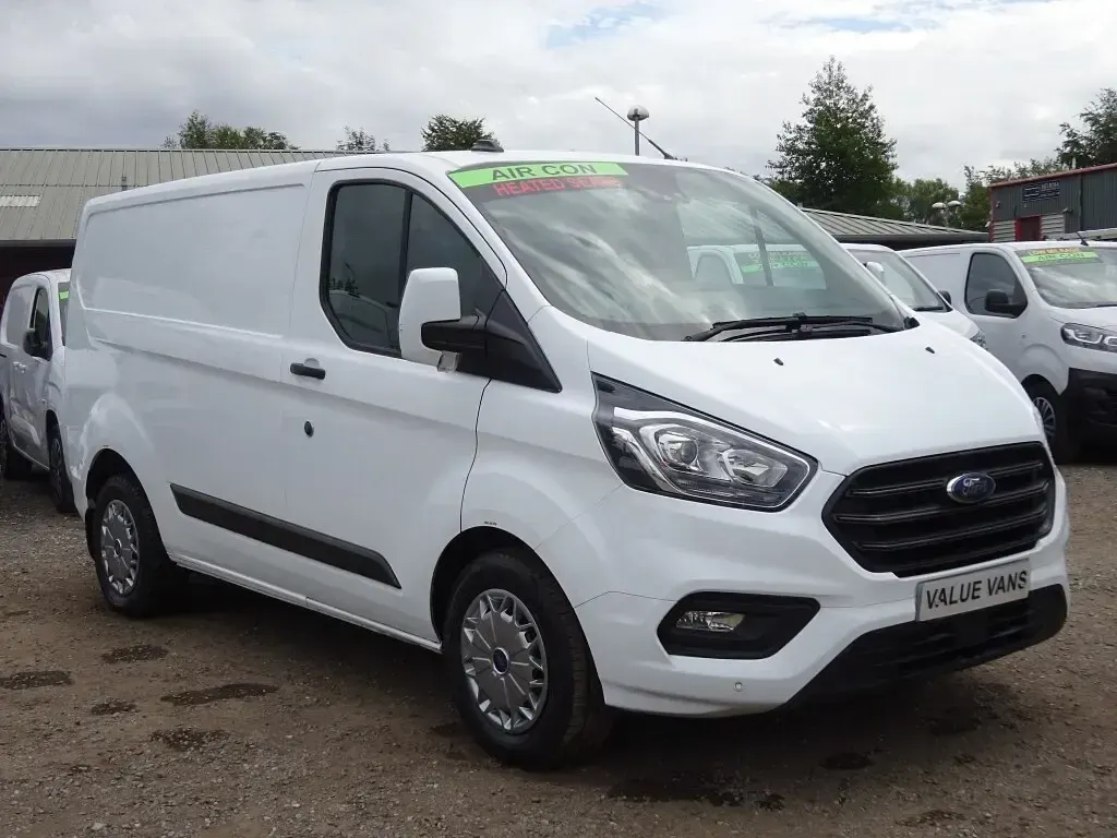 Used Ford Transit Custom Trend 130 HP (95 kW) 2021 White Van