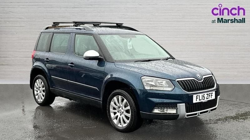 Blue Used 2015 Skoda Yeti Outdoor SE SUV | £7,664 (Expensive) - Image 1/4