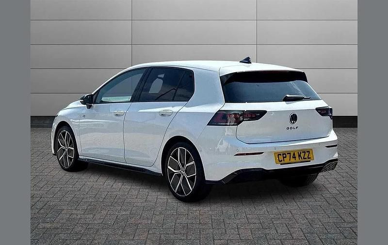 Used VW Golf VIII Black Edition 150 HP (110 kW) 2025 White Hatchback