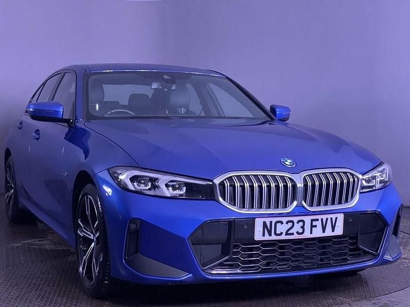 Used BMW 330e M Sport 288 HP (211 kW) 2023 Blue Sedan