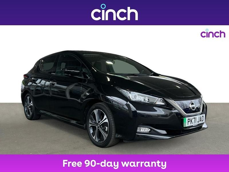 Black Used 2021 Nissan Leaf Tekna Hatchback | £11,699 (Expensive) - Image 1/3