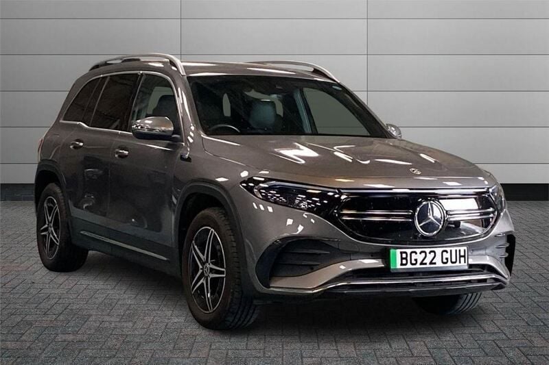 Mountain grey Used 2022 Mercedes EQB300 AMG line SUV | £26,895 (Fair price) - Image 1/2
