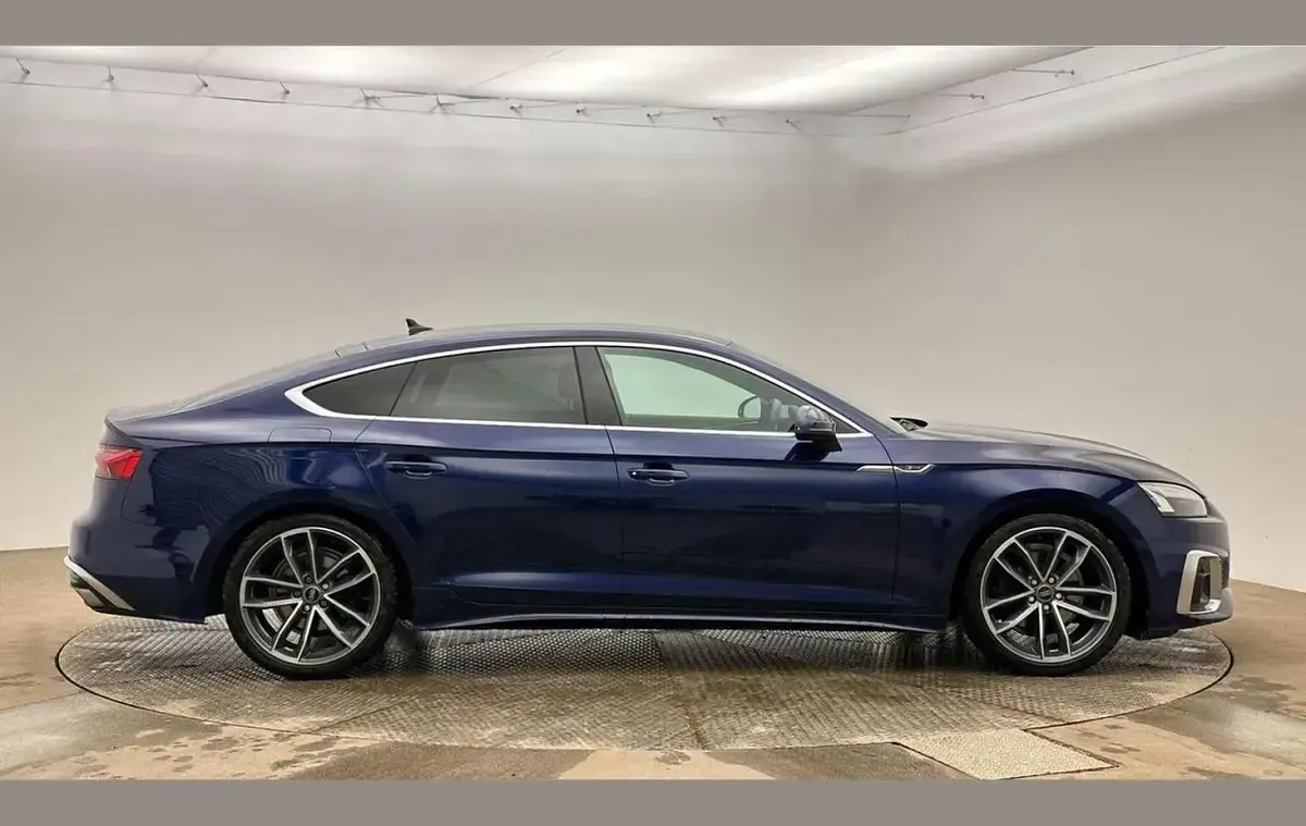 Used Audi A5 S-Line 147 HP (108 kW) 2023 Blue Coupe