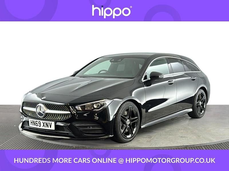 Used Mercedes CLA220 AMG Line Premium 2019 Black Sedan