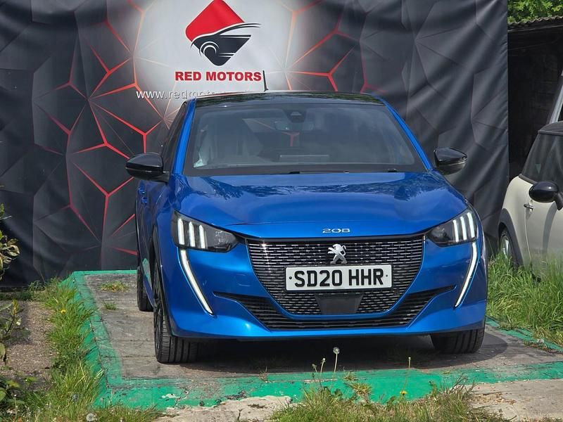 Usado Peugeot 208 GT-line 2020 Azul Citadino