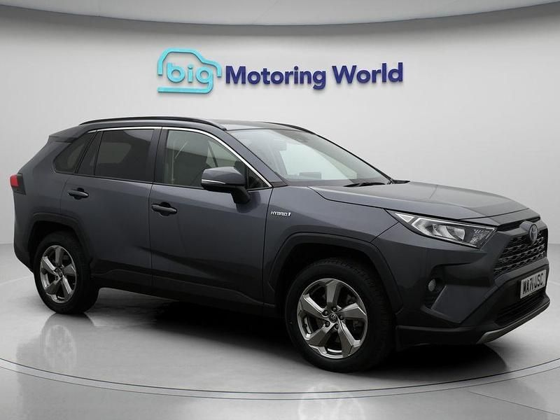 Grey Used 2021 Toyota RAV4 Hybrid Design SUV | £24,000 (Good price) - Image 1/4