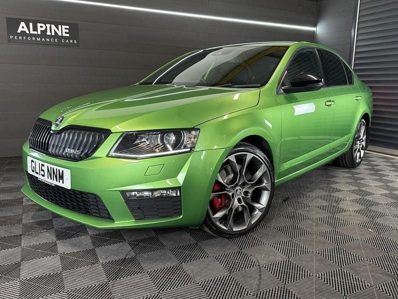 Used Skoda Octavia vRS 2015 Green Hatchback