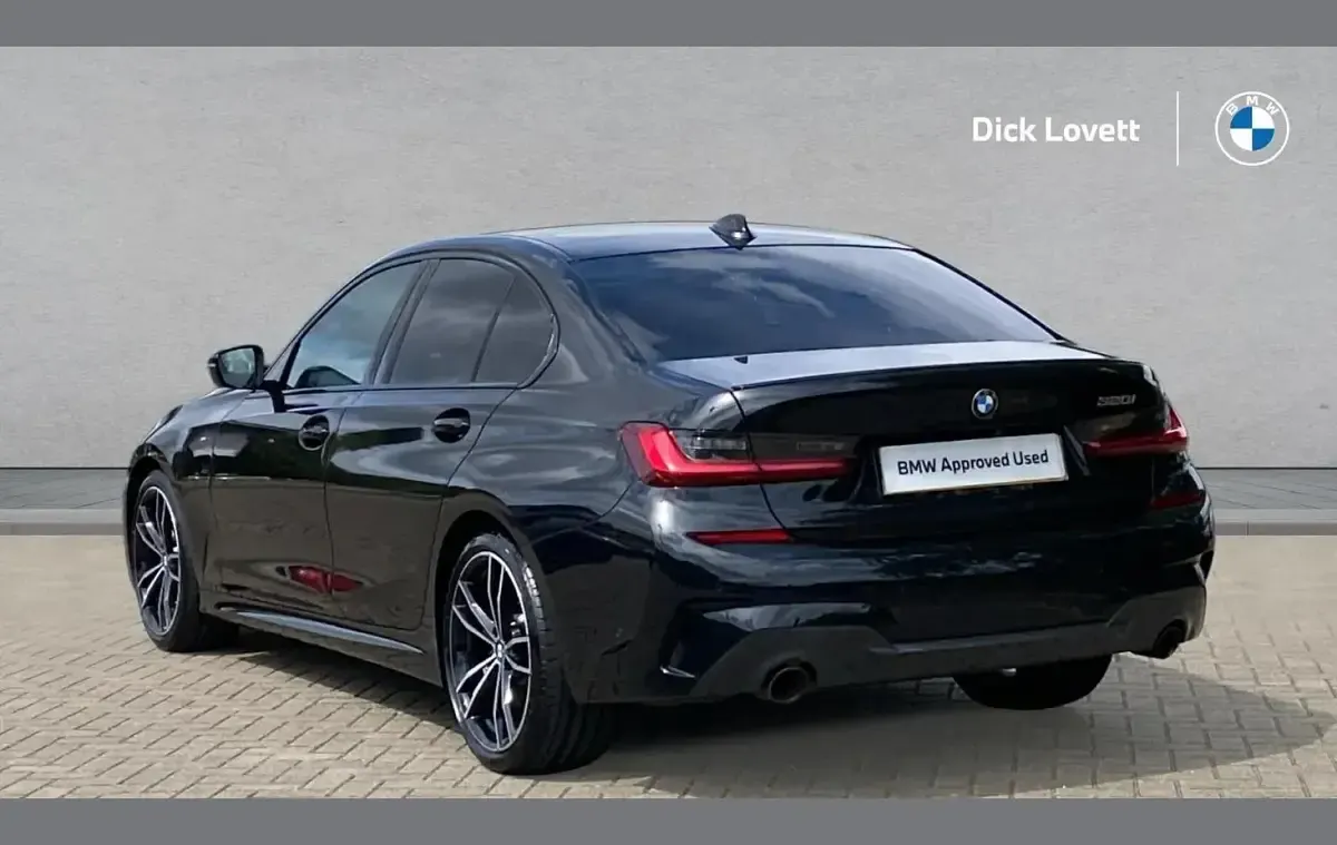 Used BMW 320 M Sport 181 HP (133 kW) 2022 Black Sedan