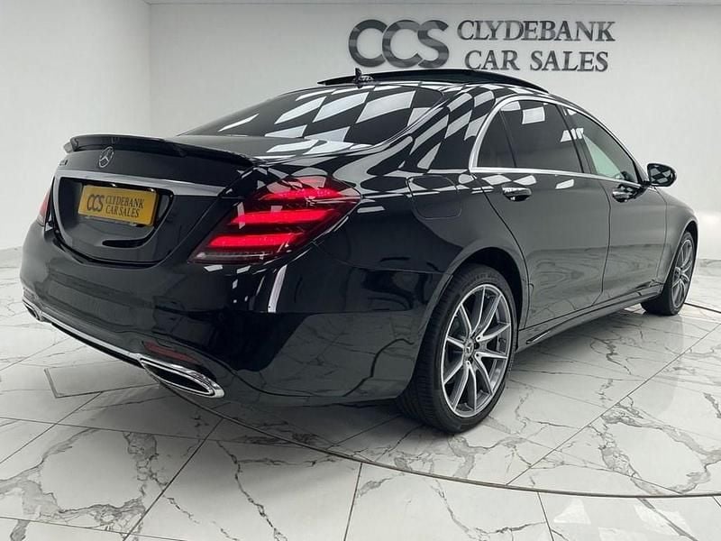 Used Mercedes S400 AMG Line Premium Plus 340 HP (250 kW) 2019 Black Sedan