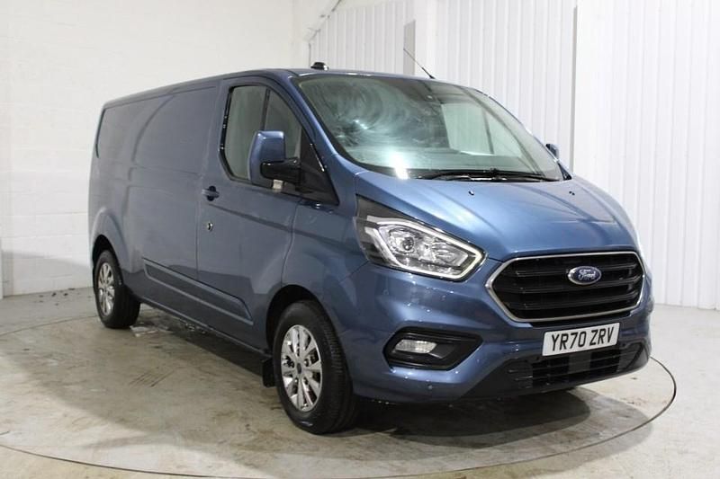 Used Ford Transit Custom Limited 130 HP (95 kW) 2021 Blue Van