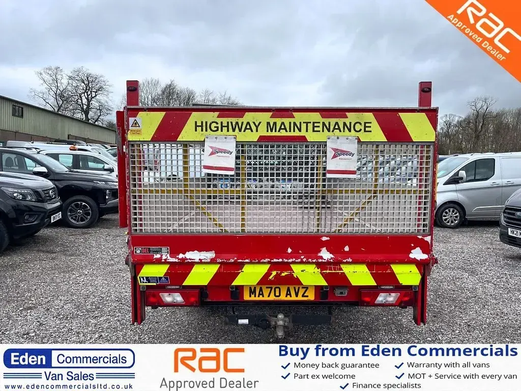 Used Ford Transit 130 HP (95 kW) 2020 White Cabriolet