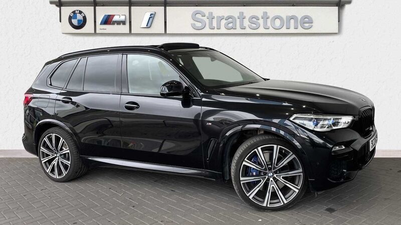 Black Used 2021 BMW X5 M Sport SUV | £46,950 (Expensive) - Image 1/4