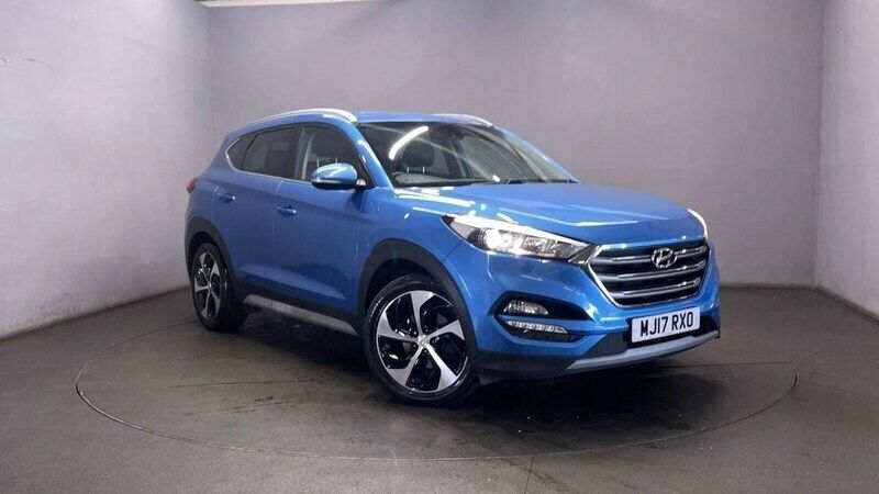 Blue Used 2017 Hyundai Tucson Premium SUV | £13,499 (Fair price) - Image 1/4
