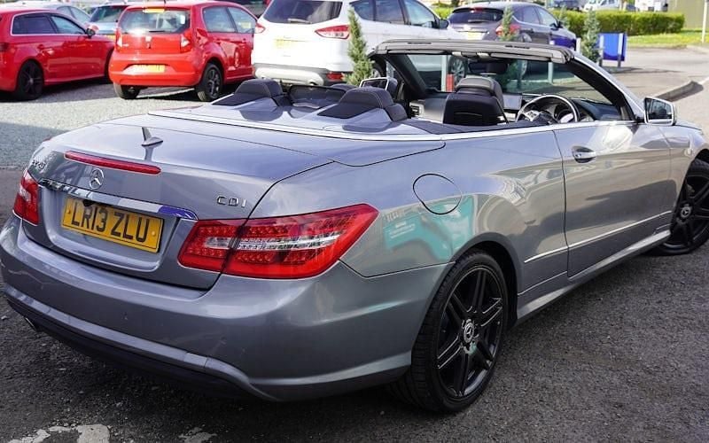 Begagnad Mercedes E220 170 HK (125 kW) 2013 Silver Cab