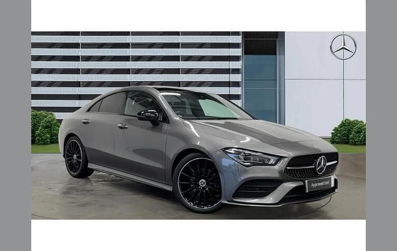 Grey Used 2023 Mercedes CLA180 AMG Line Premium Plus Sedan | £24,709 (A bit pricey) - Image 1/4