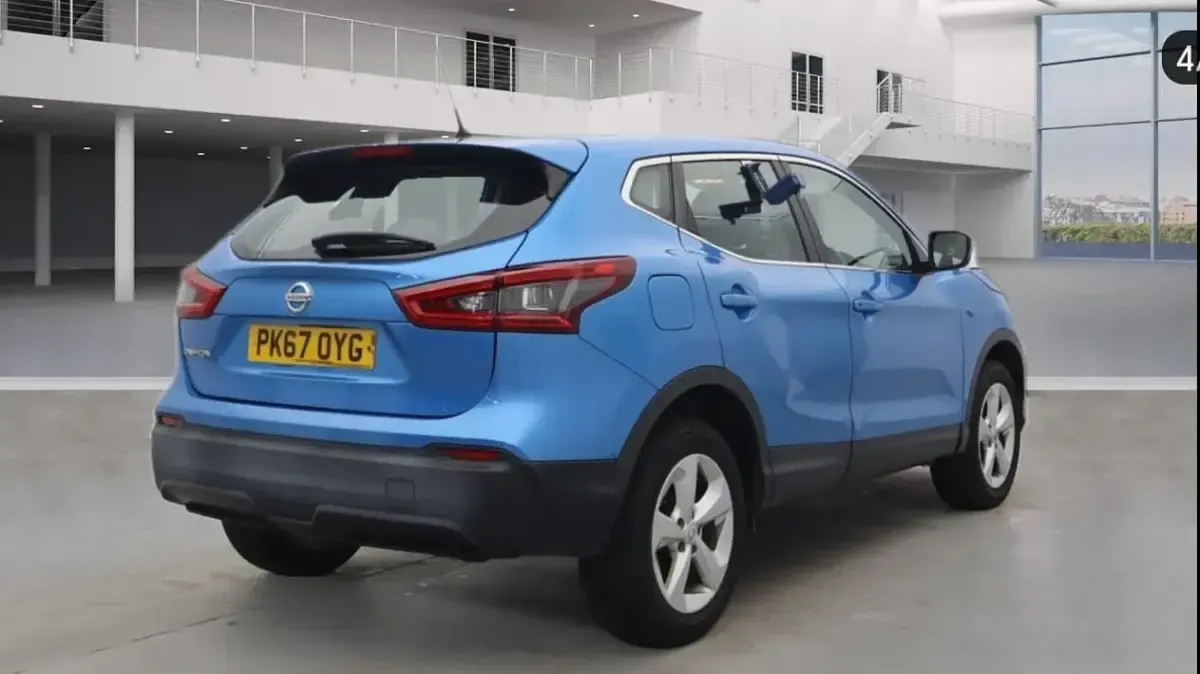 Used Nissan Qashqai Acenta 115 HP (84 kW) 2017 Blue SUV