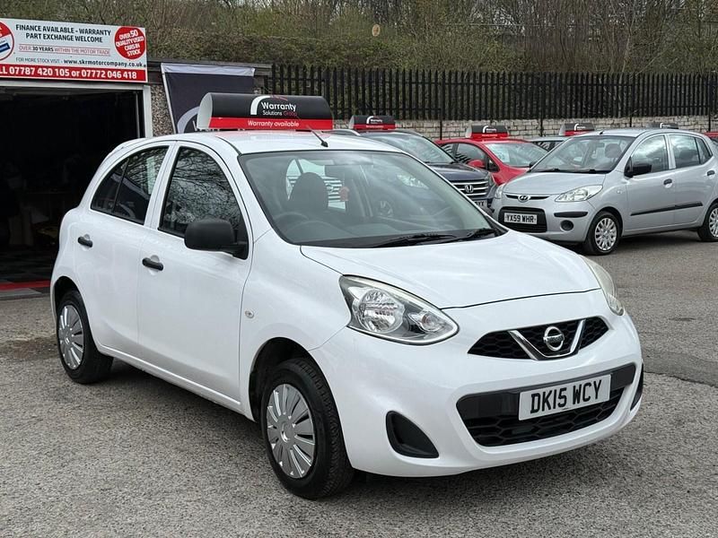 Used Nissan Micra Visia 2015 White Hatchback