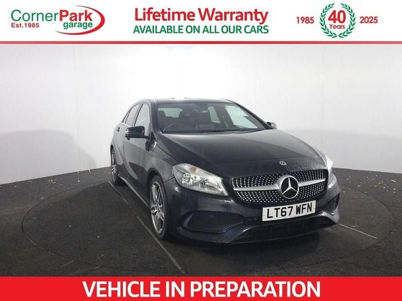 Black Used 2017 Mercedes A180 AMG line Hatchback | £9,999 (Fair price) - Image 1/1