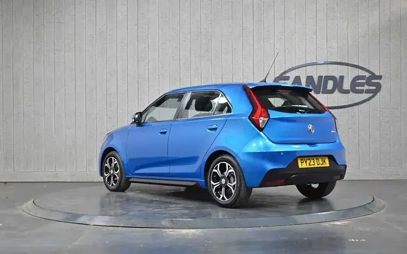 Used MG MG3 Excite 106 HP (77 kW) 2023 Blue Hatchback