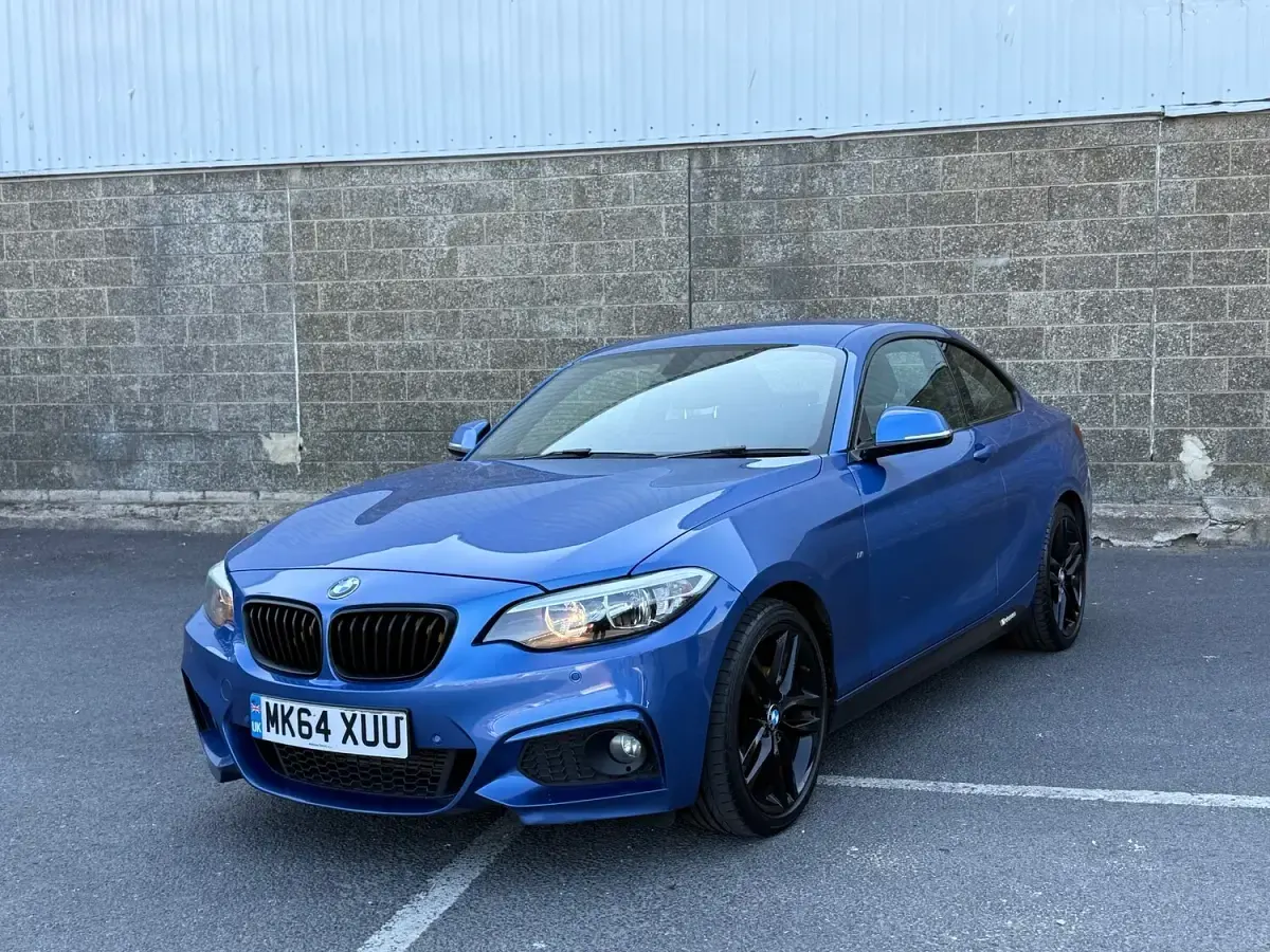 Used BMW 218 M Sport 2014 Blue Coupe