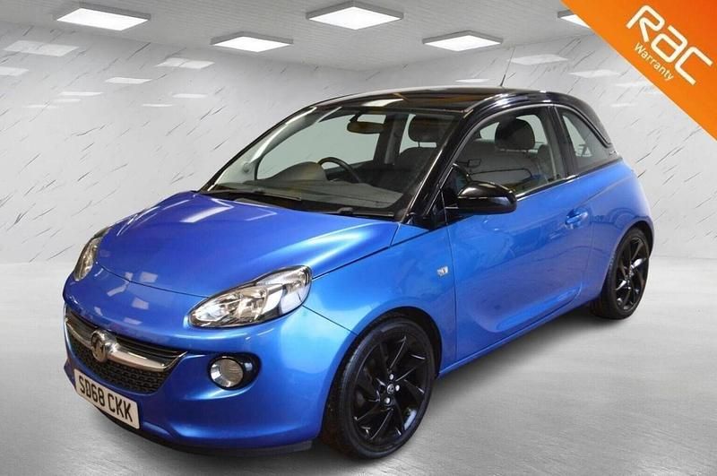 Used Vauxhall Adam 69 HP (50 kW) 2018 Blue Hatchback