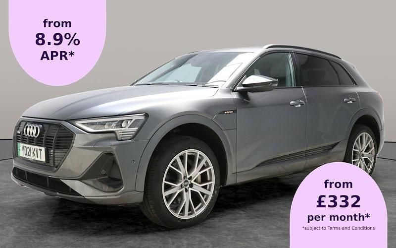 Grey Used 2021 Audi e-tron Black Edition SUV | £22,679 (Super price) - Image 1/2