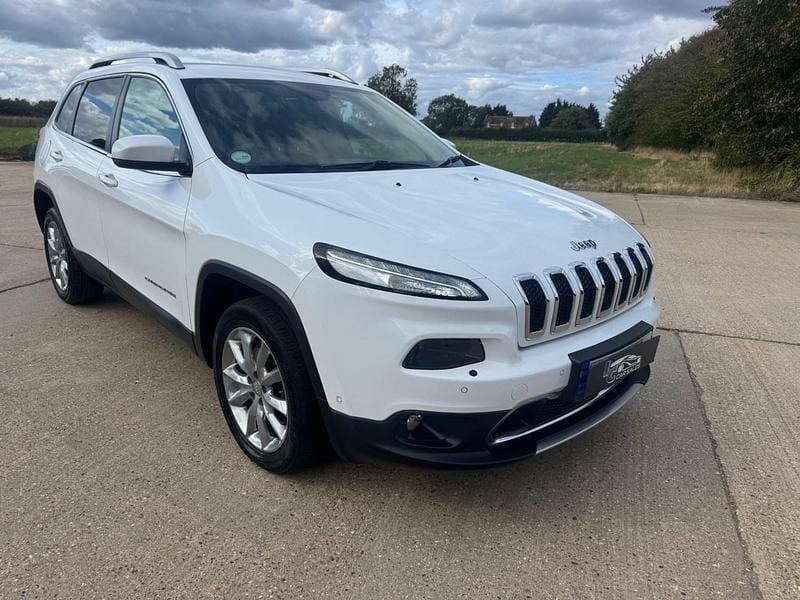 White Used 2015 Jeep Cherokee Limited SUV | £6,995 (Good price) - Image 1/4