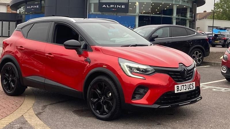 Id metallic flame red Used 2023 Renault Captur Rive Gauche SUV | £17,516 (Fair price) - Image 1/1