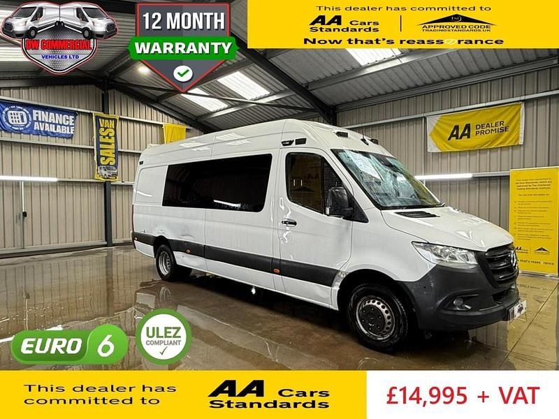 White Used 2019 Mercedes Sprinter Van | £14,995 (Fair price) - Image 1/4