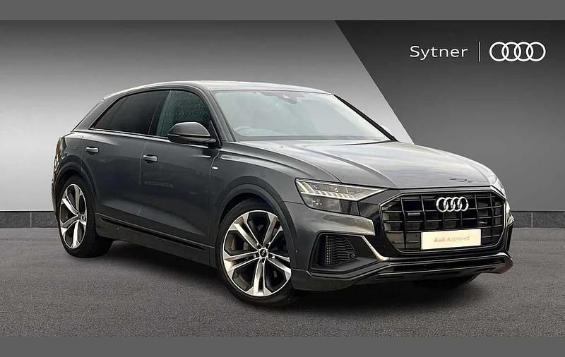 Grey Used 2022 Audi Q8 Black Edition SUV | £46,500 (Fair price) - Image 1/4