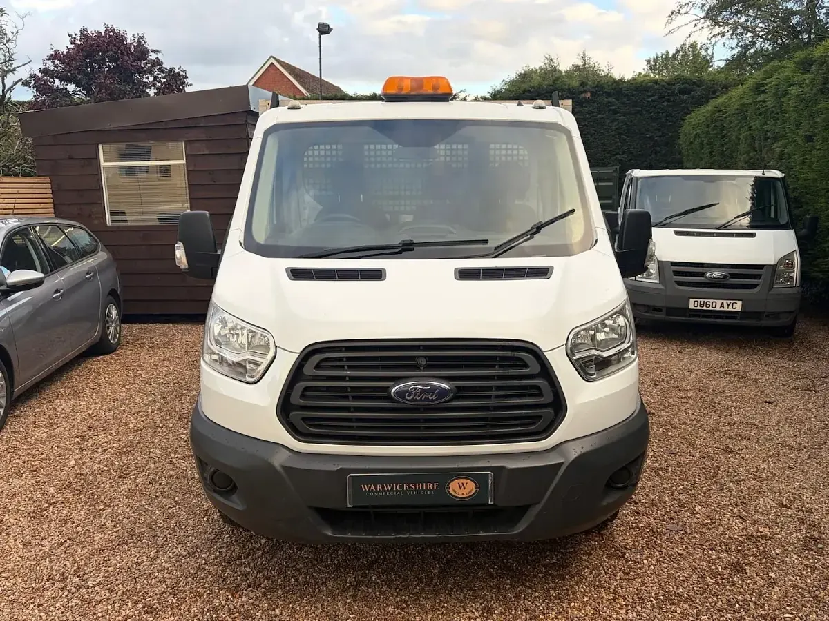 Used Ford Transit 125 HP (91 kW) 2015 White Cabriolet