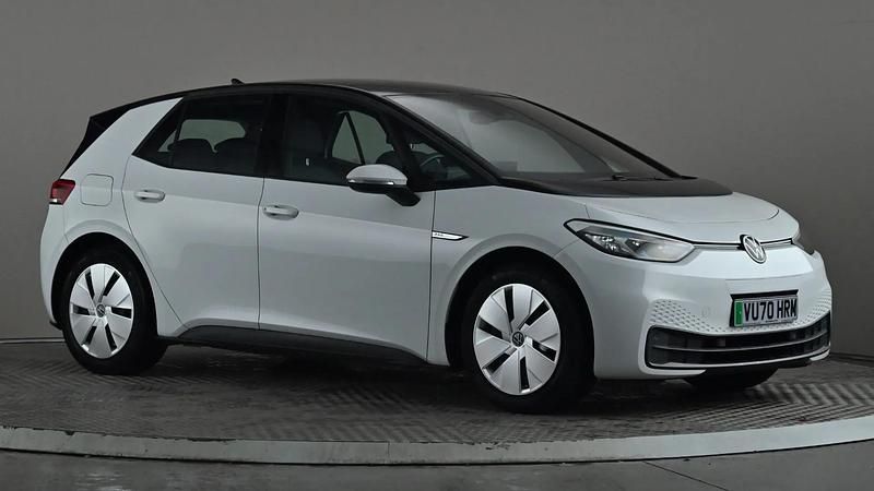 Used VW ID.3 Pro Performance 150 kW (204 HP) 2020 White Hatchback
