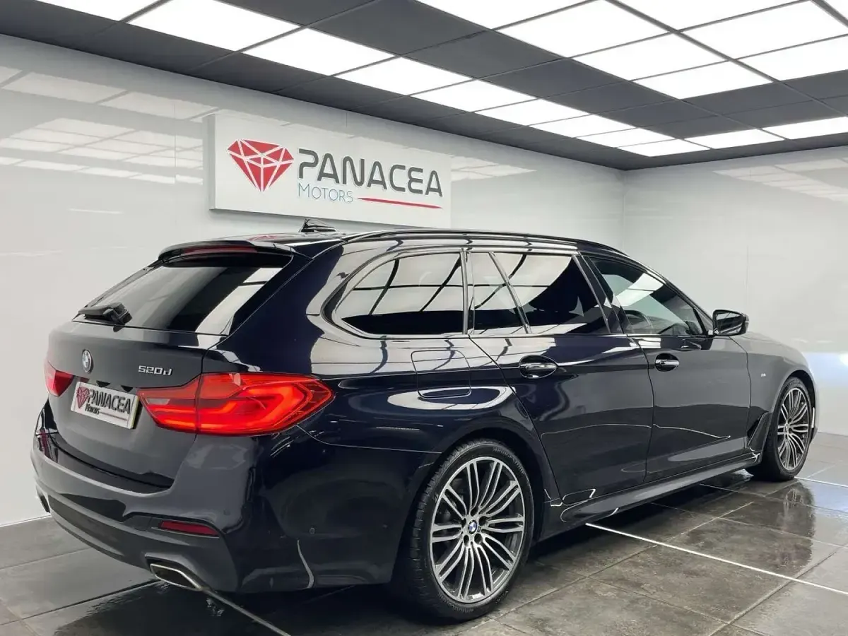 Used BMW 520 M Sport 190 HP (139 kW) 2018 Black Estate