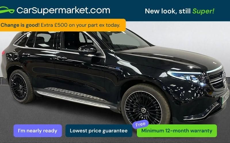 Used Mercedes EQC400 AMG Line Premium Plus 300 kW (408 HP) 2023 Black SUV