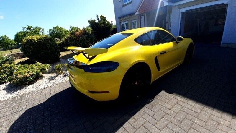 Yellow Used 2019 Porsche 718 Cayman Coupe | £53,950 (Expensive) - Image 1/4