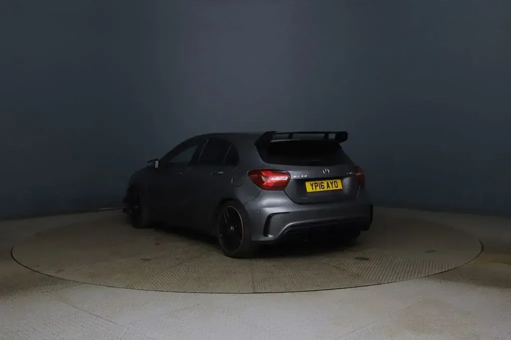 Used Mercedes A45 AMG Premium 381 HP (280 kW) 2016 Grey Hatchback