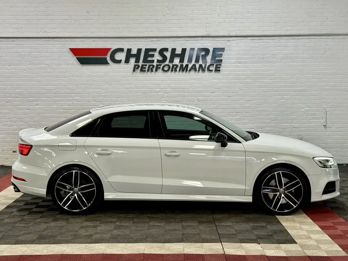Used Audi S3 Black Edition 2017 White Sedan