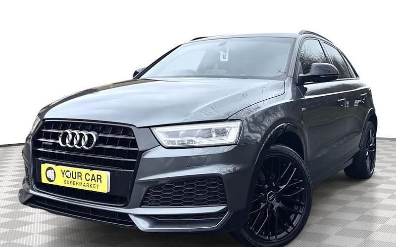 Used Audi Q3 Black Edition 150 HP (110 kW) 2017 Grey SUV