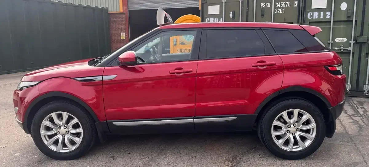 Used Land Rover Range Rover evoque Pure 190 HP (139 kW) 2014 Red SUV