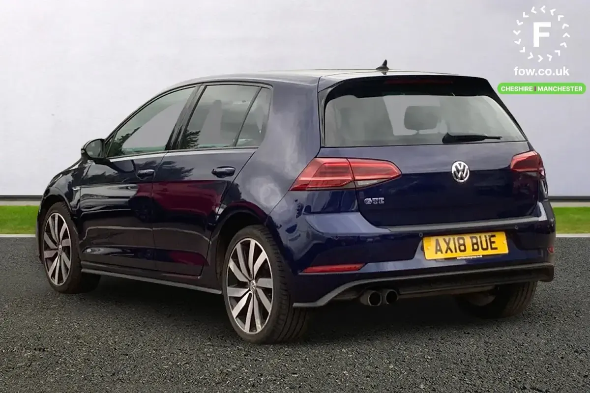 Used VW Golf VII Advance 204 HP (150 kW) 2018 Blue Hatchback