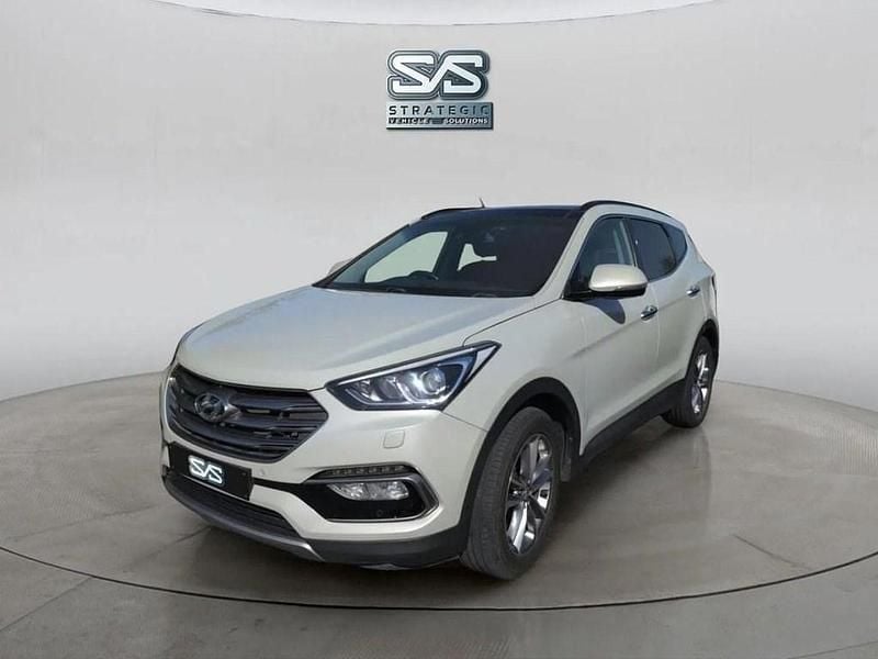 Used Hyundai Santa Fe Premium SE 2016 Beige SUV
