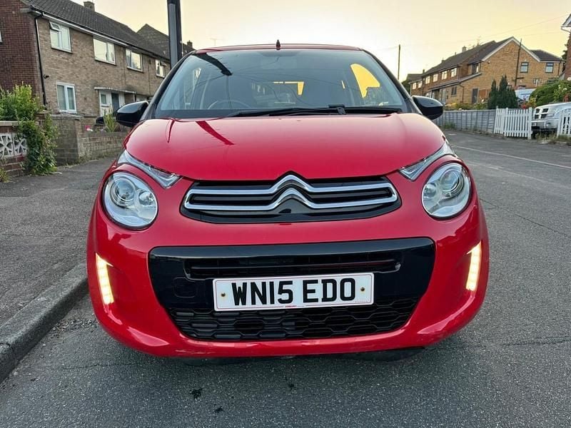 Red Used 2015 Citroën C1 Flair Hatchback | £2,500 (Good price) - Image 1/4