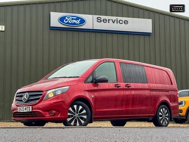 Used Mercedes Vito Premium 2023 Red Van