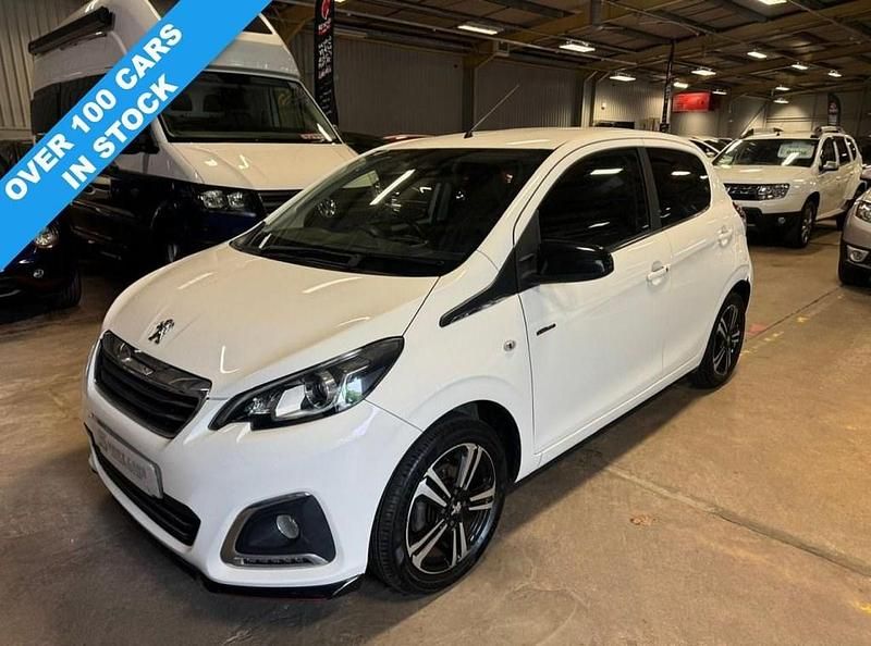 White Used 2018 Peugeot 108 GT-line Hatchback | £6,490 (Fair price) - Image 1/4