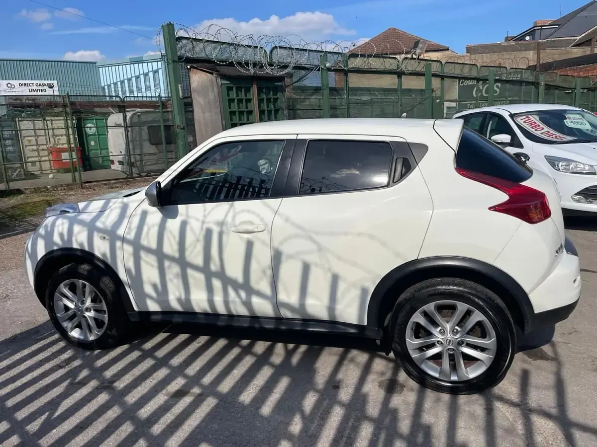 Używany Nissan Juke Acenta 2013 Biały SUV