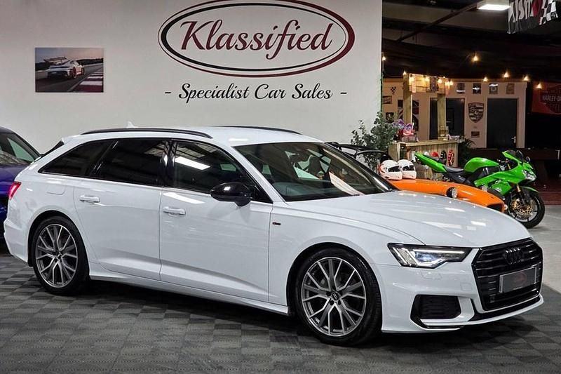 White Used 2019 Audi A6 Black Edition Estate | £22,400 (A bit pricey) - Image 1/1