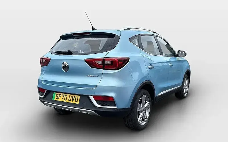 Used MG ZS Exclusive 105 kW (143 HP) 2020 Blue SUV